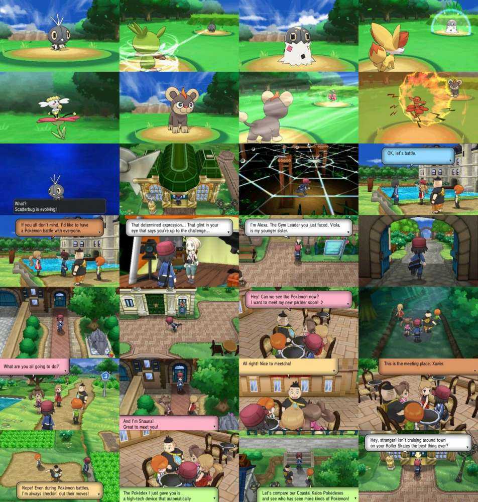 pokemon x screenshots