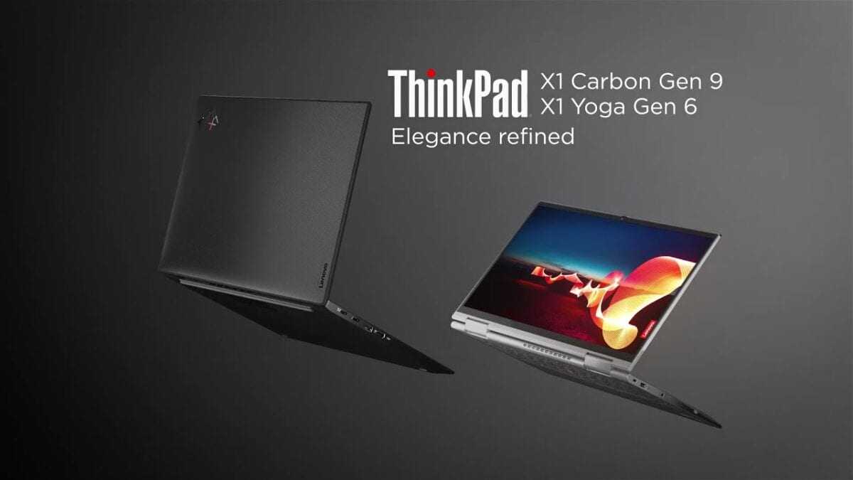 ThinkPad X1 Carbon Gen 9 + X1 Yoga Gen 6