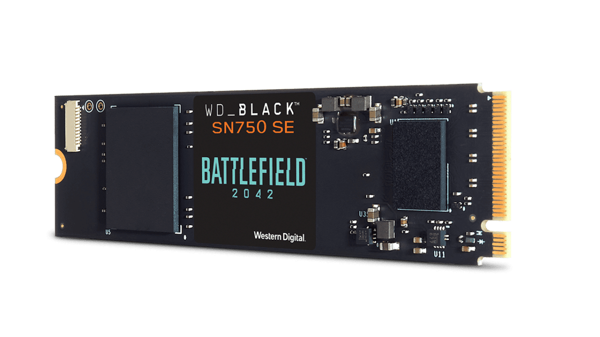 WD BLACK – Νέο SN750 SE NVMe™ SSD Battlefield™ 2042 Game Code Bundle