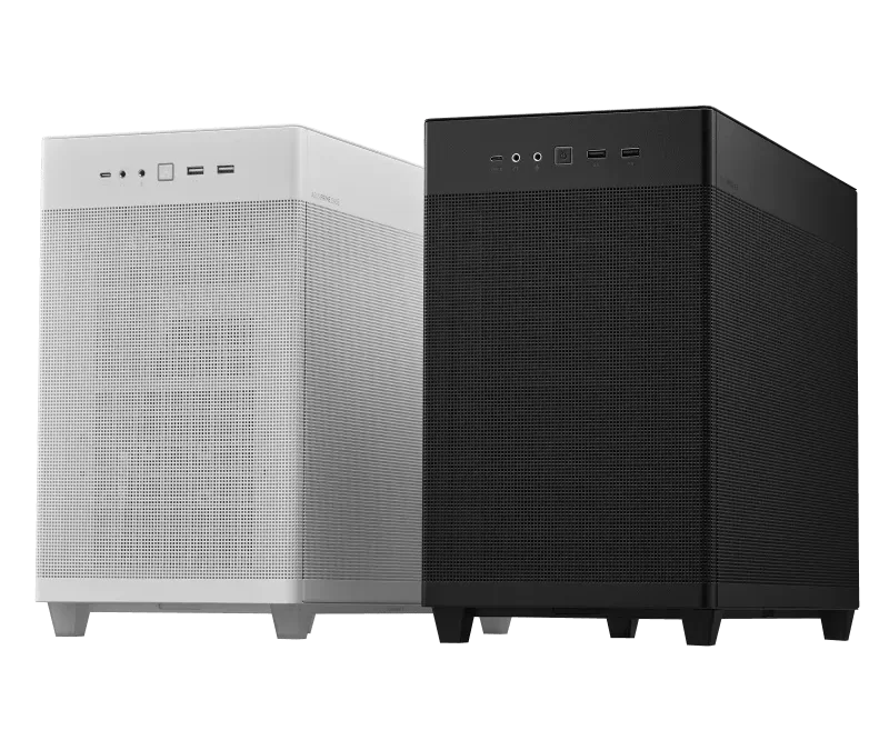 Νέα ασπρόμαυρη ASUS Prime AP201 micro ATX PC Case